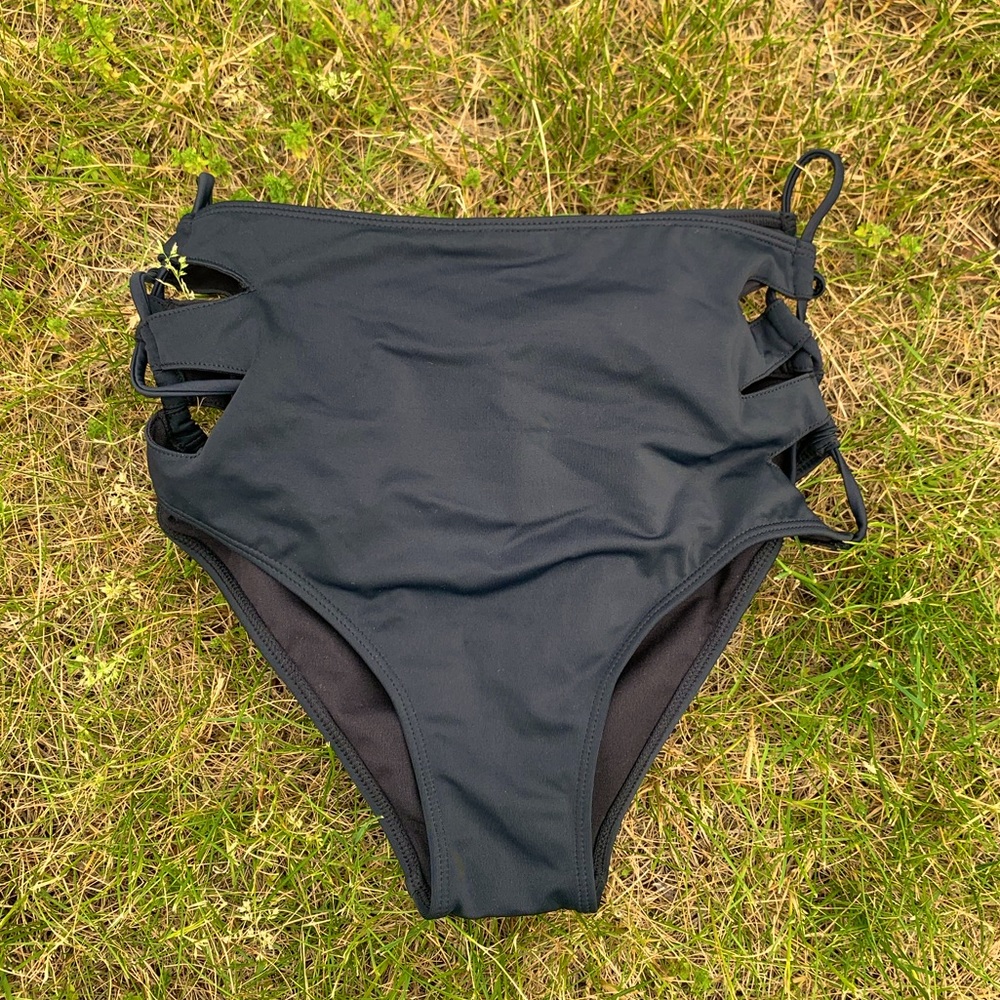 Kendal & Kylie High Wasted Bathing Suit Bottoms